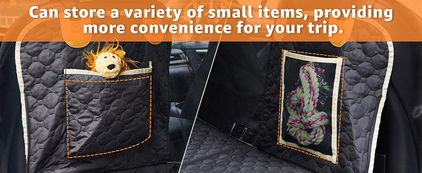 Extensor de asiento trasero para perros, impermeable, funda rígida desmontable, 600D, resistente a arañazos
Back Seat Extender For Dogs Waterproof Dog Car Seat Cover Hard Bottom-Detachable,600D Heavy Duty Scratch Proof