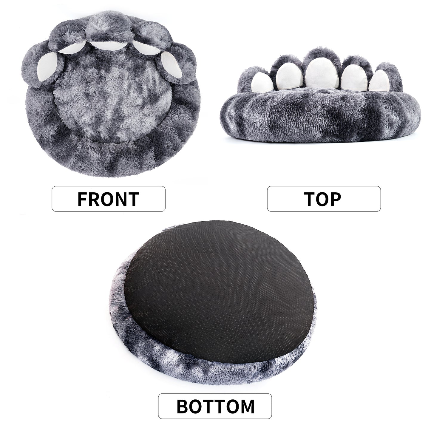 Bonita cama con forma de oso, cama para perros y gatos pequeños y medianos, acogedoras y afelpadas.
Cute Dog Bear Paw Shape Dog Bed, Dog Beds & Furniture For Small And Medium Dogs, Cozy Plush Cute Cat Beds For Indoor Cats