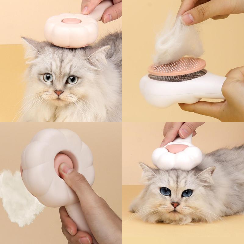 Peine depilatorio de mascotas, cepillo de aseo con forma de pata y función atrapa-pelo
Pet Massage Hair Removal Comb, Paw ShapedPet Grooming Brush, PetHair Remover, Dog & CatGrooming Supplies Viral Dogvacuum Pethairremover Too