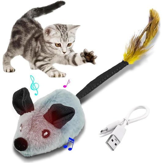Ratón interactivo con luces LED para gatos de interior, recargable por USB, con movimiento automático,
Interactive Cat Toys Mouse With LED Lights ForIndoor Cats USB Rechargeable Cat Mouse Toysfor Cats, Moving Automatic