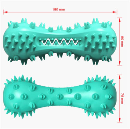 Juguete masticable e  indestructible, especial para la limpieza de dientes molares y perros grandes
Pet Dog Cleaning Chew Toys For Aggressive Dogs Rubber Molar Stick Dog Oral Teeth