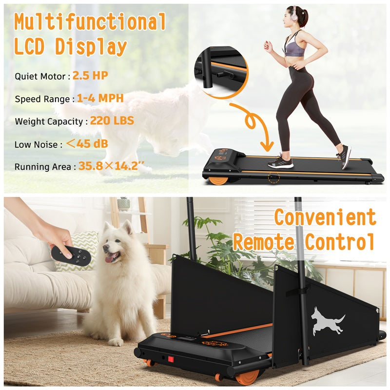 Cinta de correr para perros pequeños - Cinta de correr para perros medianos - Cinta de correr Dog Pacer para mascotas sanas y en forma
Dog Treadmill Small Dogs - Dog Treadmill For Medium Dogs - Dog Pacer Treadmill For Healthy & Fit Pets