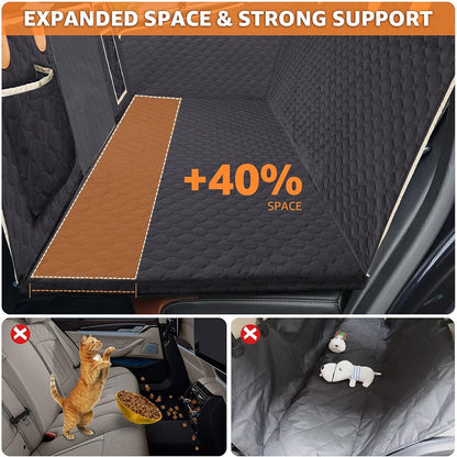 Extensor de asiento trasero para perros, impermeable, funda rígida desmontable, 600D, resistente a arañazos
Back Seat Extender For Dogs Waterproof Dog Car Seat Cover Hard Bottom-Detachable,600D Heavy Duty Scratch Proof