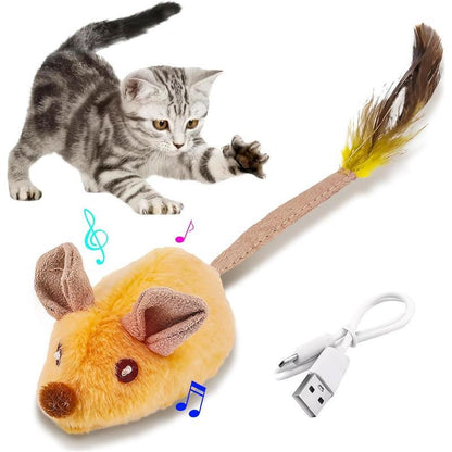 Ratón interactivo con luces LED para gatos de interior, recargable por USB, con movimiento automático,
Interactive Cat Toys Mouse With LED Lights ForIndoor Cats USB Rechargeable Cat Mouse Toysfor Cats, Moving Automatic