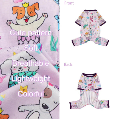 Pijamas para perros, ropa de primavera y verano para perros pequeños.
Dog Pajamas Pjs Spring Summer Dog Clothes For Small Dogs Girl Boy,