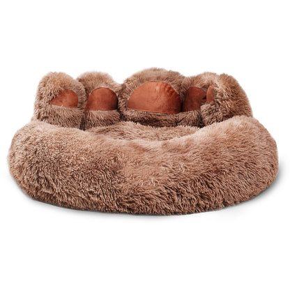 Bonita cama con forma de oso, cama para perros y gatos pequeños y medianos, acogedoras y afelpadas.
Cute Dog Bear Paw Shape Dog Bed, Dog Beds & Furniture For Small And Medium Dogs, Cozy Plush Cute Cat Beds For Indoor Cats