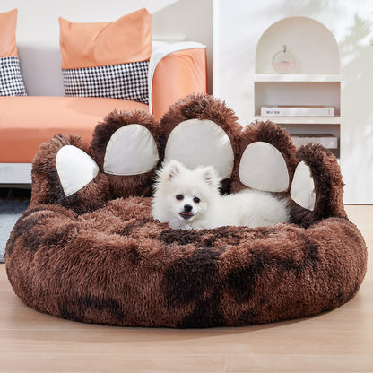 Bonita cama con forma de oso, cama para perros y gatos pequeños y medianos, acogedoras y afelpadas.
Cute Dog Bear Paw Shape Dog Bed, Dog Beds & Furniture For Small And Medium Dogs, Cozy Plush Cute Cat Beds For Indoor Cats