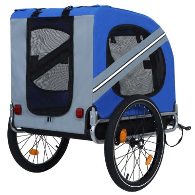 Remolque plegable grande para bicicleta para perros, con capacidad de 54 kg, ideal para transportar mascotas todoterreno,
Large Folding Bike Trailer For Dogs  120LB Capacity All-Terrain Pet Carrier, Durable Steel Frame For Cycling, Jogging, Camping