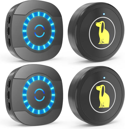 Timbre para puerta de perro,timbre para exteriores con botón táctil impermeable.
Dog Door Bell, Dog Bell For Training Doggie Door Bell For Dog Puppy Training Sliding Door,Go Outside Doorbell And Waterproof Touch Button