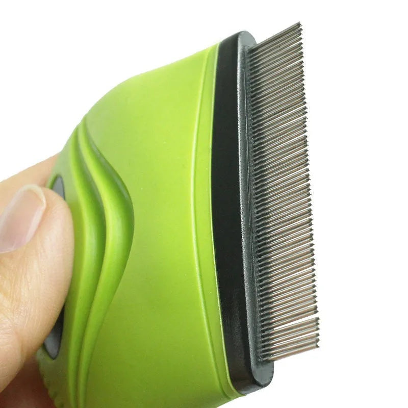 Peine de viaje portátil para pulgas y garrapatas "Grazer" de Pet Life para perros y gatos
Pet Life 'Grazer' Handheld Travel Grooming Cat And Dog Flea And Tick Comb