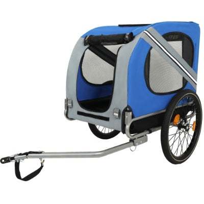 Remolque plegable grande para bicicleta para perros, con capacidad de 54 kg, ideal para transportar mascotas todoterreno,
Large Folding Bike Trailer For Dogs  120LB Capacity All-Terrain Pet Carrier, Durable Steel Frame For Cycling, Jogging, Camping