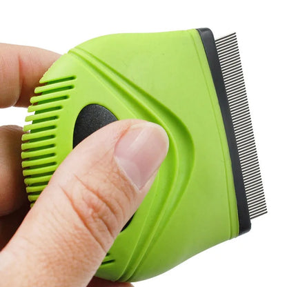 Peine de viaje portátil para pulgas y garrapatas "Grazer" de Pet Life para perros y gatos
Pet Life 'Grazer' Handheld Travel Grooming Cat And Dog Flea And Tick Comb
