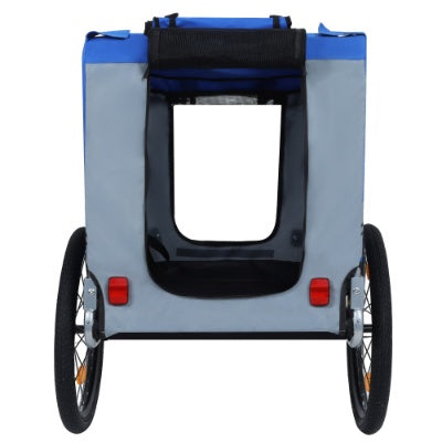 Remolque plegable grande para bicicleta para perros, con capacidad de 54 kg, ideal para transportar mascotas todoterreno,
Large Folding Bike Trailer For Dogs  120LB Capacity All-Terrain Pet Carrier, Durable Steel Frame For Cycling, Jogging, Camping
