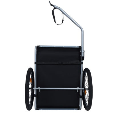 Remolque plegable grande para bicicleta para perros, con capacidad de 54 kg, ideal para transportar mascotas todoterreno,
Large Folding Bike Trailer For Dogs  120LB Capacity All-Terrain Pet Carrier, Durable Steel Frame For Cycling, Jogging, Camping