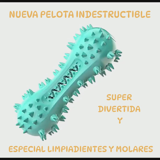 Juguete masticable e  indestructible, especial para la limpieza de dientes molares y perros grandes
Pet Dog Cleaning Chew Toys For Aggressive Dogs Rubber Molar Stick Dog Oral Teeth